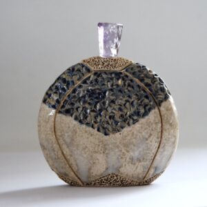 Céramique flacon "Colchique"