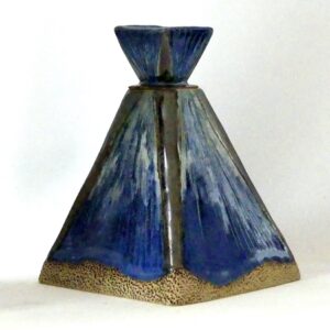 Céramique flacon "Outremer"